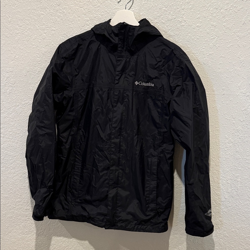 Columbia Men's Black Raincoat